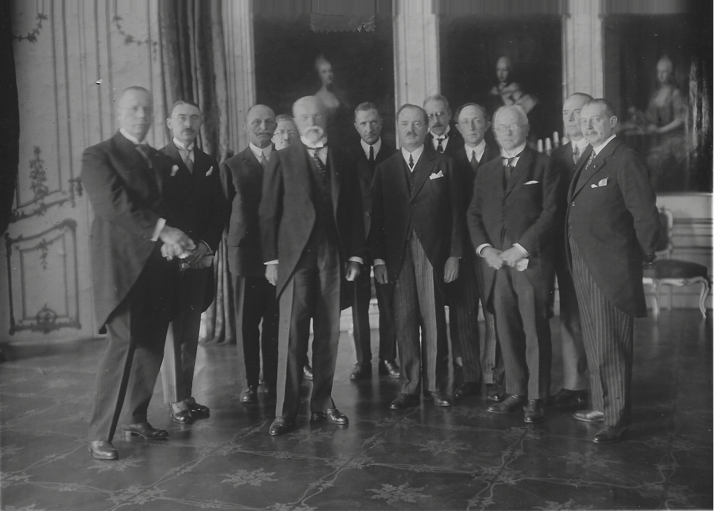 Réunion du Comité exécutif en 1926 à Prague